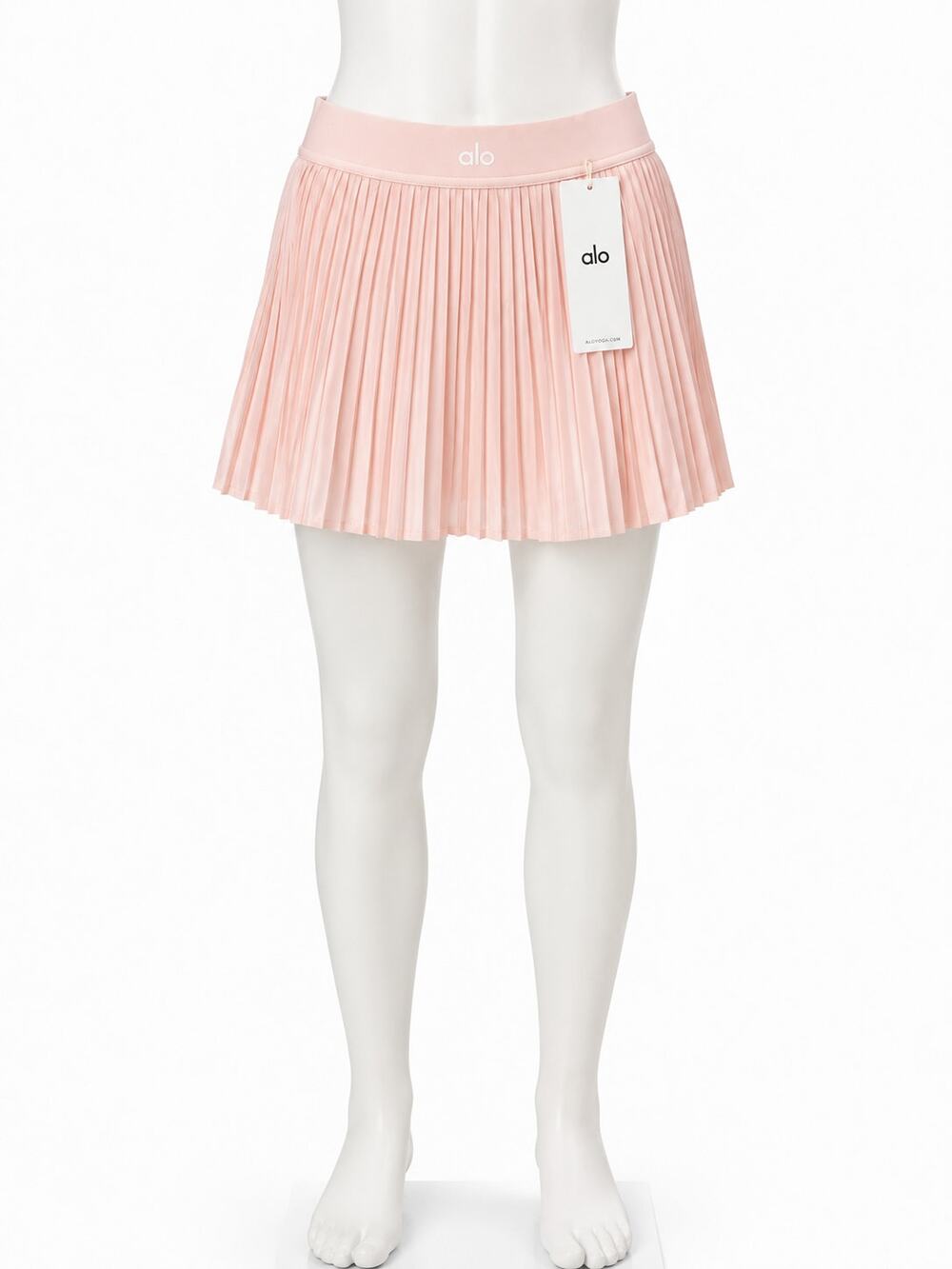 Women's Pink Pleated Tennis Skirt – High Waist Athletic Activewear